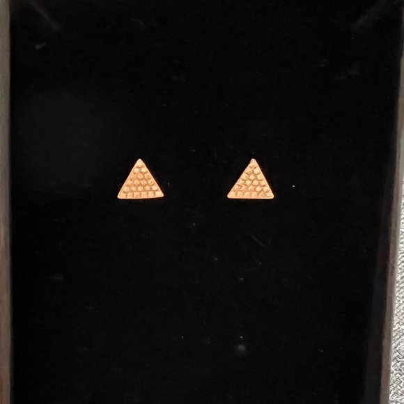 Anita Ko Triangle Diamond Pave Earrings - Picture 2 of 8